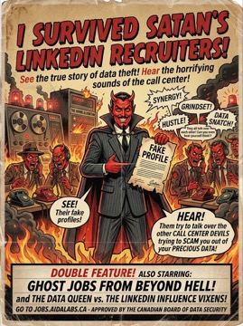 I Survived Satan's LinkedIn Recruiters!
